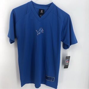 NWT Boys Detroit Lions NFL Team Apparel T-Shirt Size Large (14-16)
